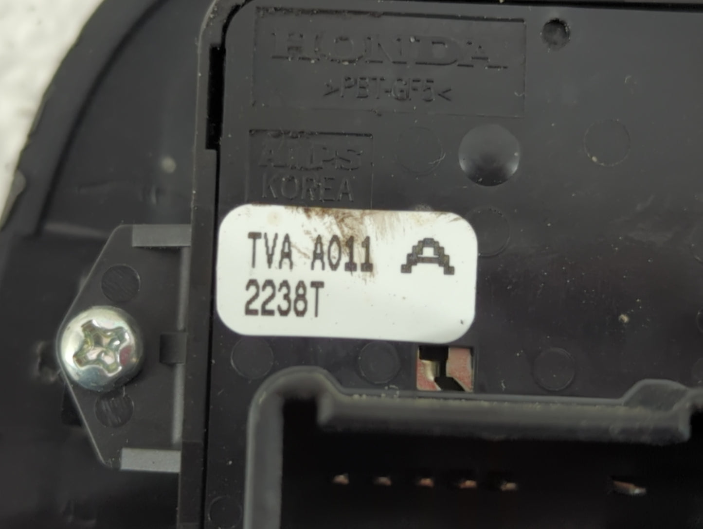 2018-2022 Honda Accord Master Power Window Switch Replacement Driver Side Left P/N:M64590 Fits Fits 2018 2019 2020 2021 2022