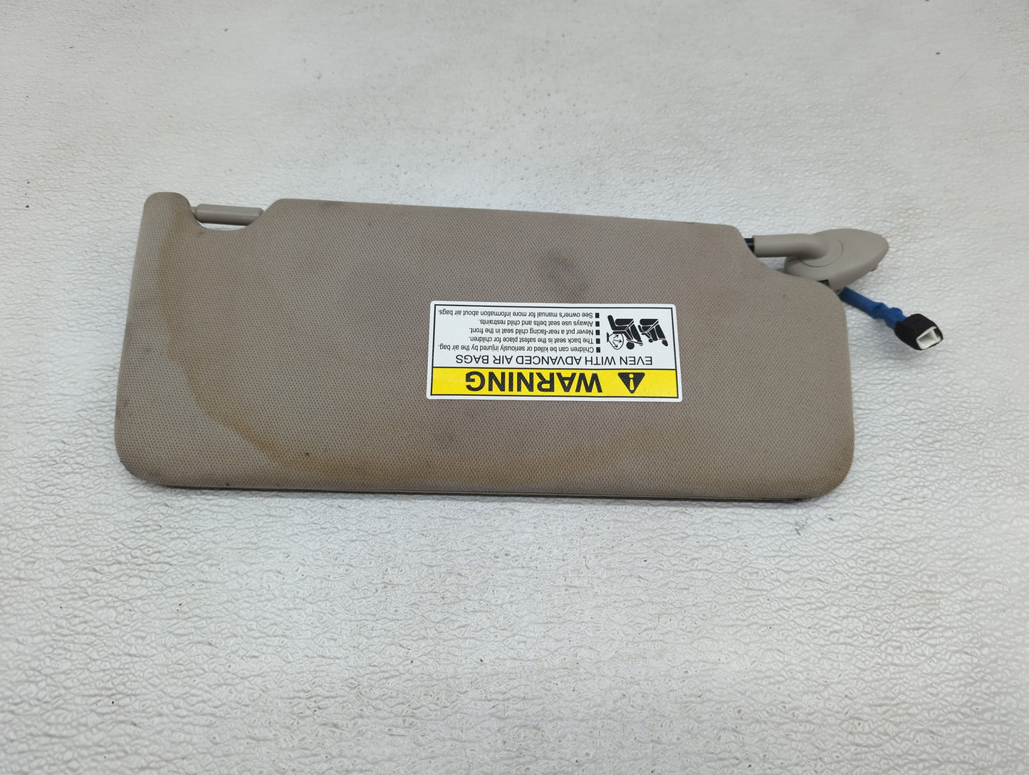 2018-2022 Honda Accord Sun Visor Shade Replacement Driver Left Mirror Fits Fits 2018 2019 2020 2021 2022 OEM Used Auto Parts