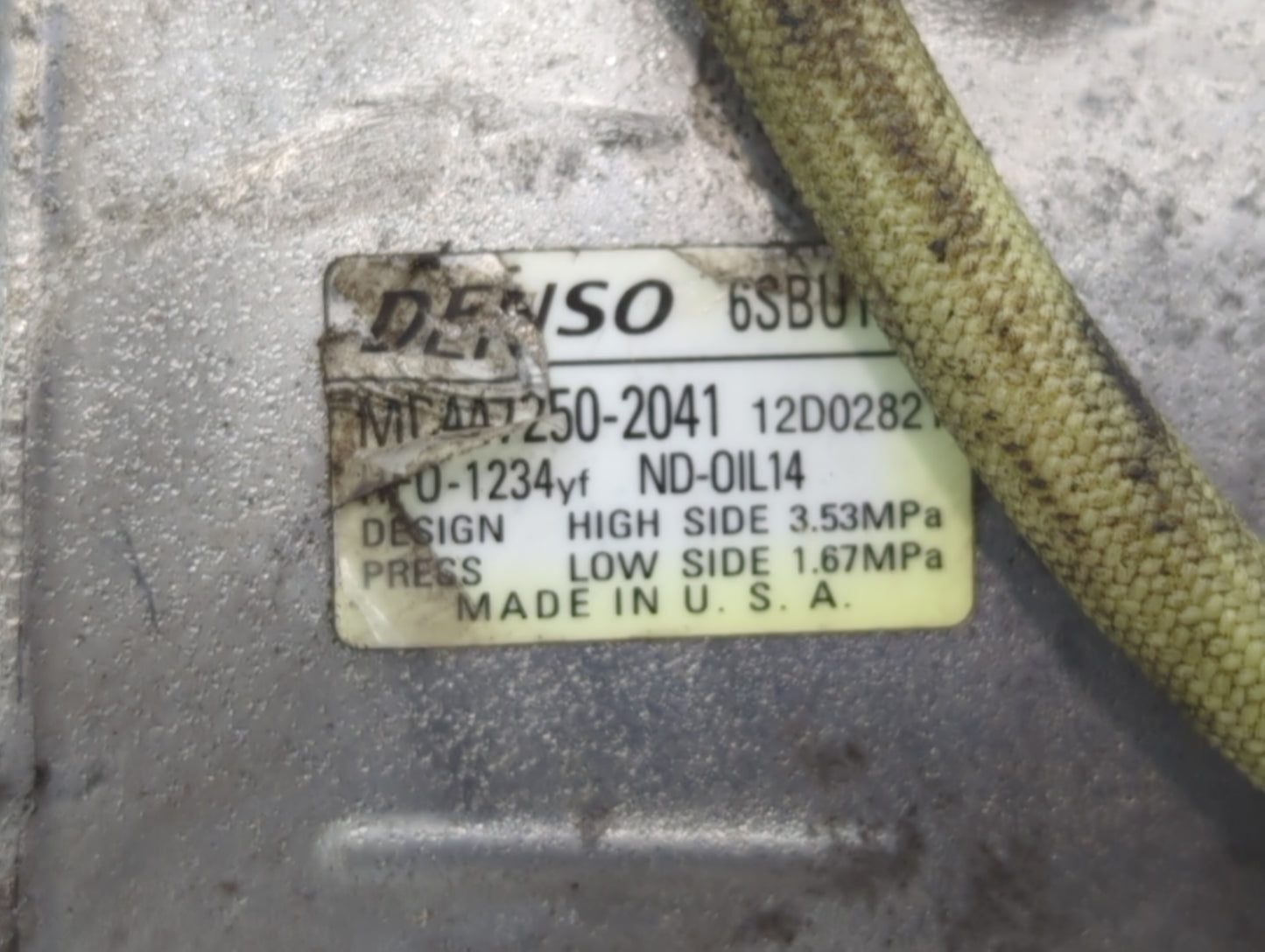 2018-2022 Honda Accord Air Conditioning A/c Ac Compressor Oem - Oemusedautoparts1.com