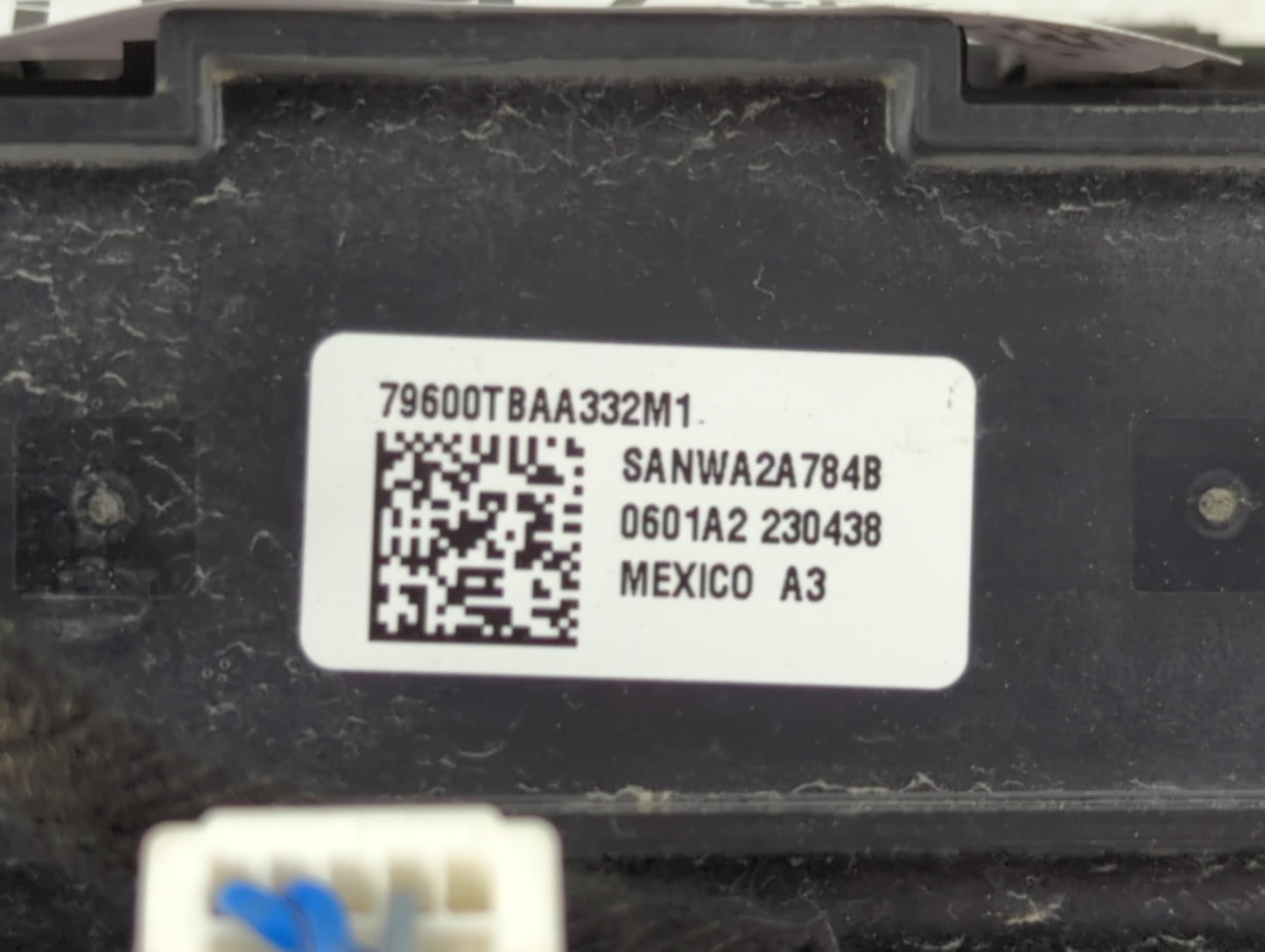 2019-2021 Honda Civic Climate Control Module Temperature AC/Heater Replacement P/N:79600TBAA332M1 Fits Fits 2019 2020 2021 O