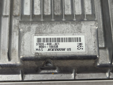 2020-2021 Honda Civic PCM Engine Control Computer ECU ECM PCU OEM P/N:37820-6S8-AE1 Fits Fits 2020 2021 OEM Used Auto Parts