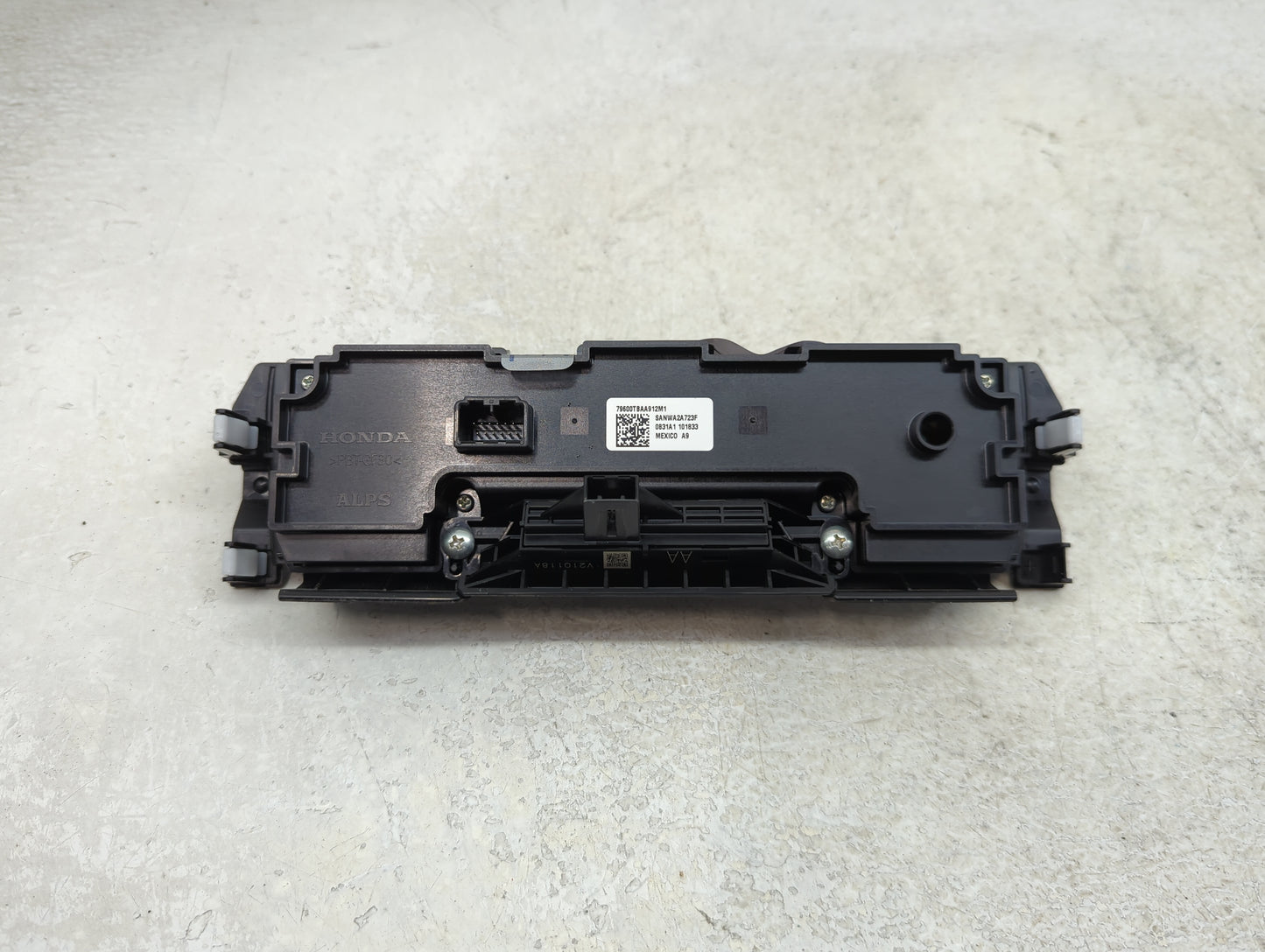 2019-2021 Honda Civic Climate Control Module Temperature AC/Heater Replacement P/N:79600TBAA912M1 SANWA2A723F Fits OEM Used