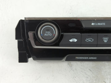 2017-2021 Honda Civic Climate Control Module Temperature AC/Heater Replacement P/N:0201A1 155952 79600TBAA332M1 Fits OEM Used Auto Parts
