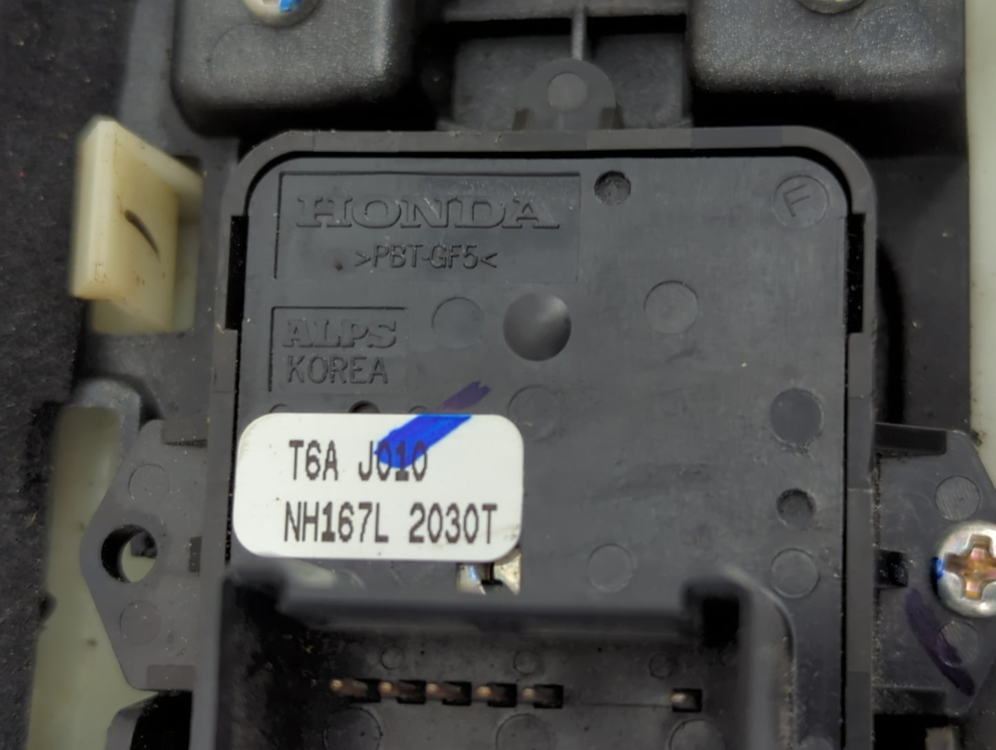 2017-2021 Honda Clarity Master Power Window Switch Replacement Driver Side Left P/N:35750-TRW-A61 Fits OEM Used Auto Parts -