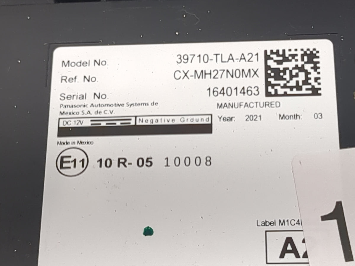 2021 Honda Cr-v Information Radio Display Screen - Oemusedautoparts1.com