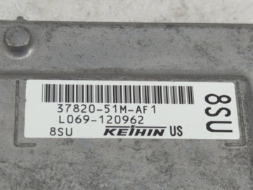 2021-2022 Honda Hr-V PCM Engine Control Computer ECU ECM PCU OEM P/N:37820-51M-AF1 Fits Fits 2021 2022 OEM Used Auto Parts