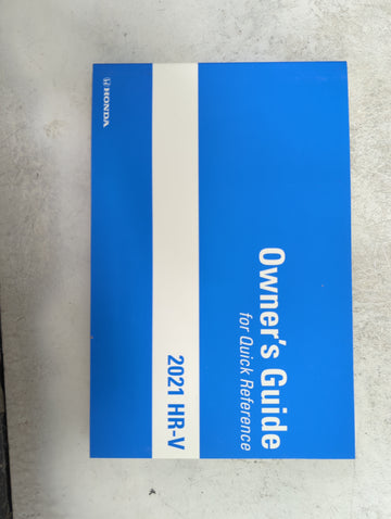 2021 Honda Hr-V Owners Manual Book Guide P/N:31T7AG50 0G-14647, 00X31-T7A-G500, Y1260, CI-12970, 00X31-H21-8000 OEM Used Auto Parts