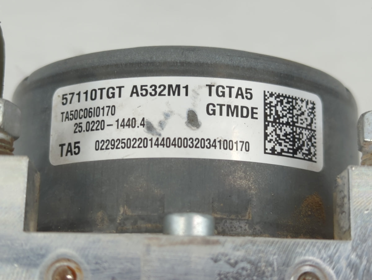 2019-2022 Honda Passport Anti-Lock Brake ABS Pump Module Actuator OEM P/N:57110TGT A532M1 Fits Fits 2019 2020 2021 2022 OEM