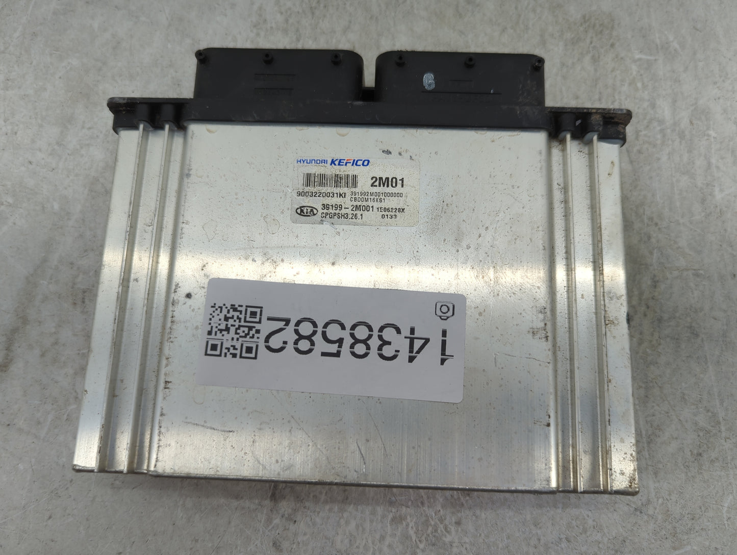 2020-2022 Hyundai Accent PCM Engine Control Computer ECU ECM PCU OEM P/N:39199-2M001 9003220031KI Fits Fits 2020 2021 2022 O