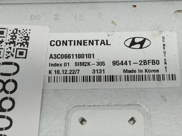 2021 Hyundai Elantra PCM Engine Control Computer ECU ECM PCU OEM P/N:95441-2BFB0 Fits OEM Used Auto Parts
