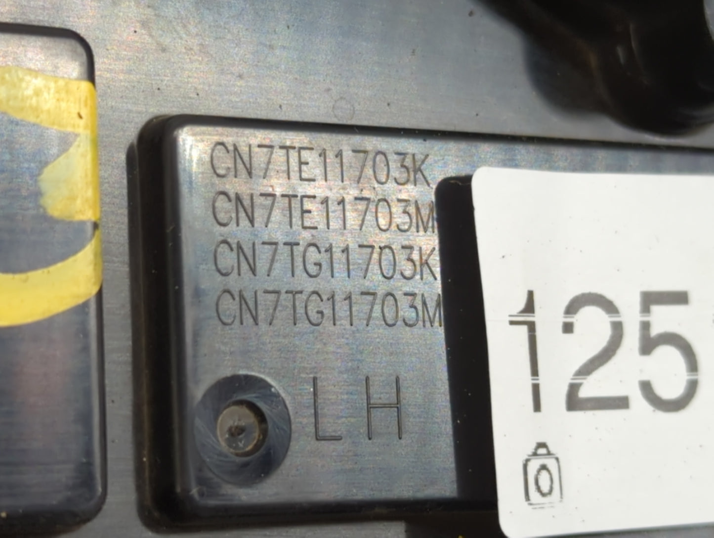 2021 Hyundai Elantra Radio AM FM Cd Player Receiver Replacement P/N:CN7TE11703K Fits OEM Used Auto Parts - Oemusedautoparts1