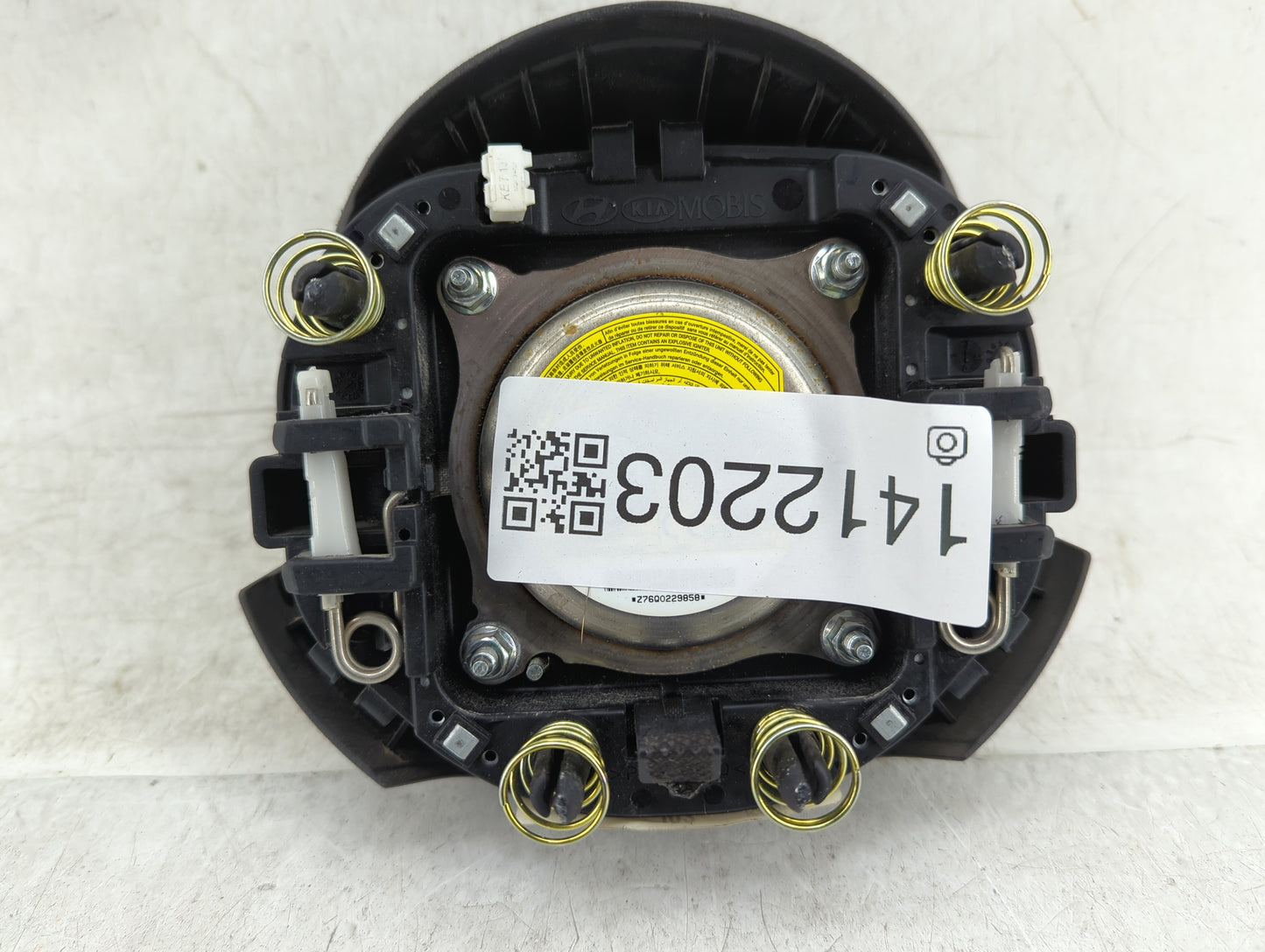 2021-2022 Hyundai Elantra Air Bag Driver Left Steering Wheel Mounted Fits Fits 2021 2022 OEM Used Auto Parts - Oemusedautopa