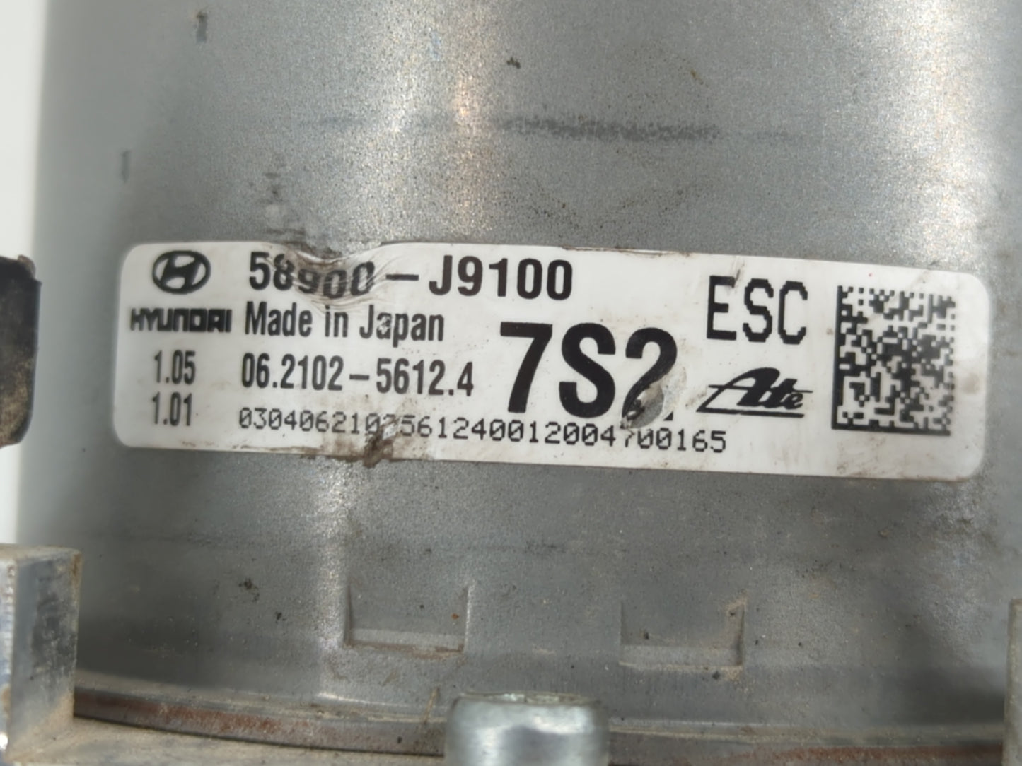 2018-2021 Hyundai Kona ABS Pump Control Module Replacement P/N:58900-J9100 Fits Fits 2018 2019 2020 2021 OEM Used Auto Parts