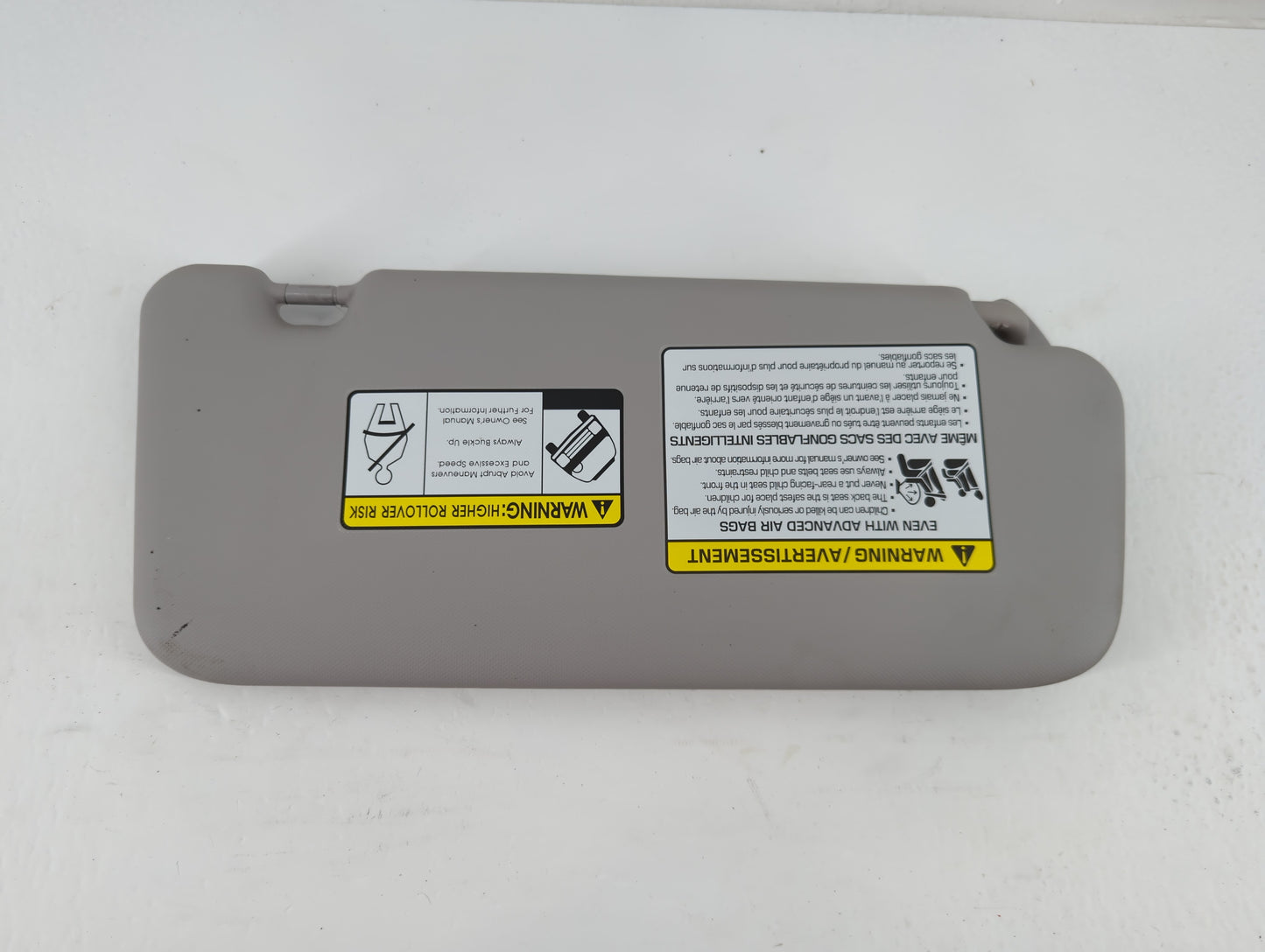 2018-2021 Hyundai Kona Sun Visor Shade Replacement Driver Left Mirror Fits Fits 2018 2019 2020 2021 OEM Used Auto Parts - Oe