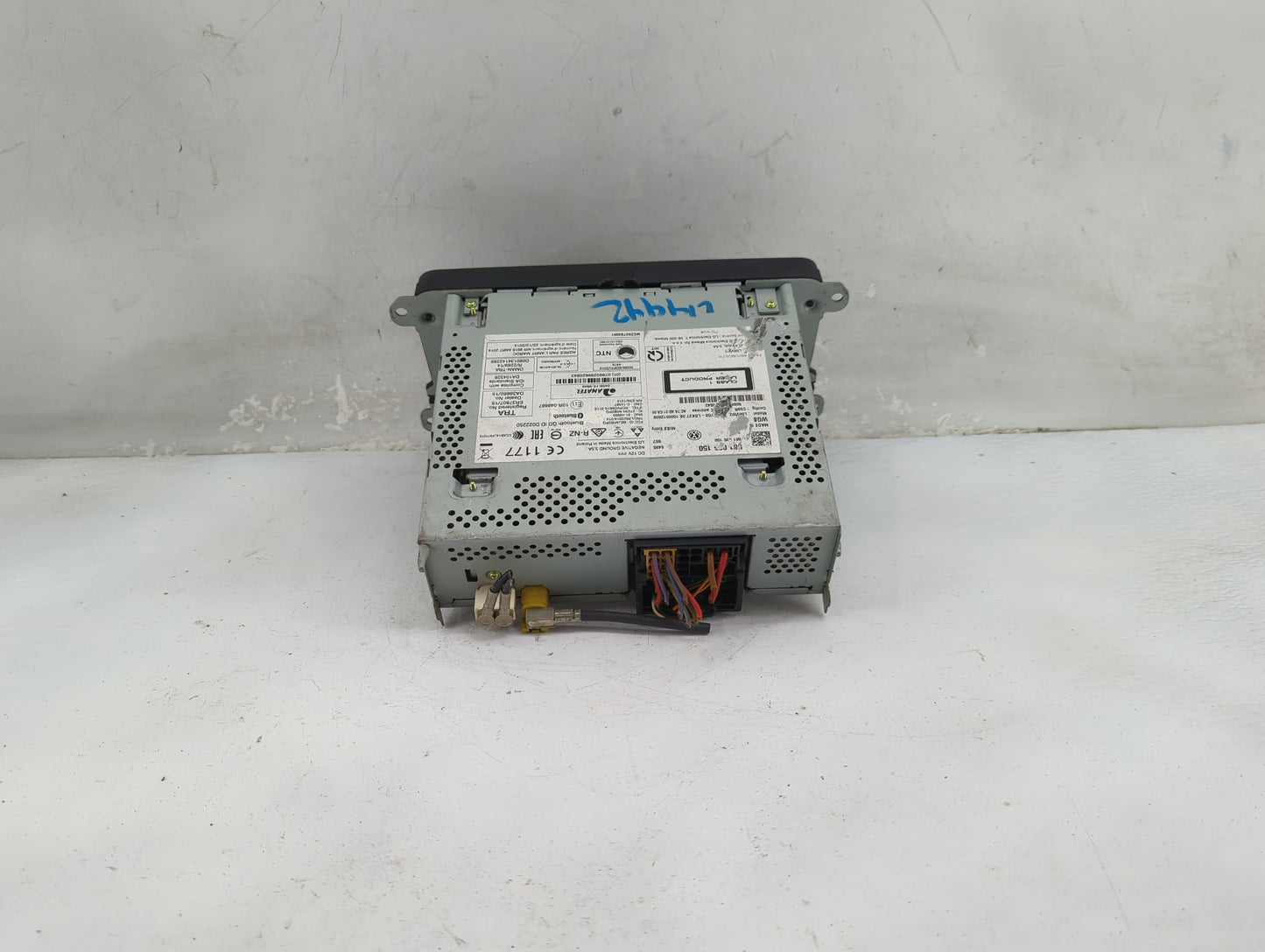2019-2021 Hyundai Kona Radio AM FM Cd Player Receiver Replacement P/N:561 035 150 Fits Fits 2019 2020 2021 OEM Used Auto Par