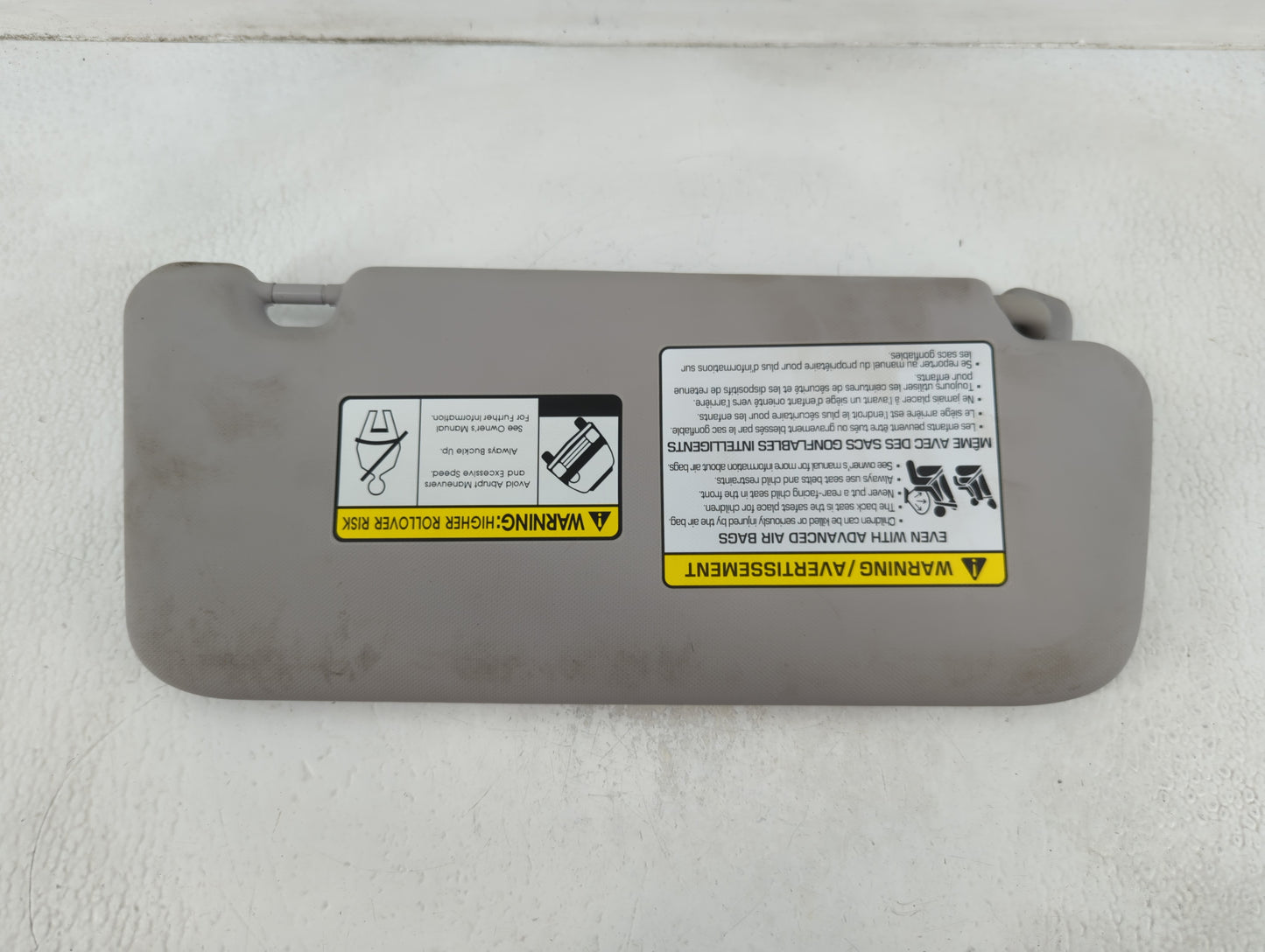 2018-2021 Hyundai Kona Sun Visor Shade Replacement Driver Left Mirror Fits Fits 2018 2019 2020 2021 OEM Used Auto Parts - Oe