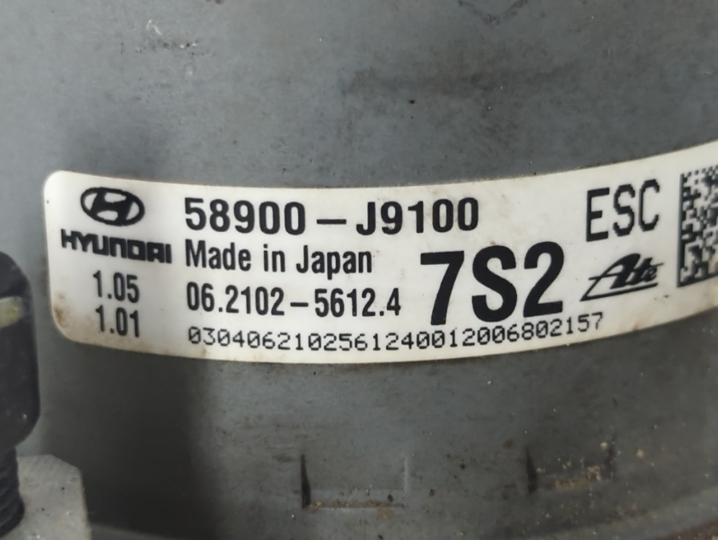 2018-2021 Hyundai Kona ABS Pump Control Module Replacement P/N:58900-J9100 Fits Fits 2018 2019 2020 2021 OEM Used Auto Parts