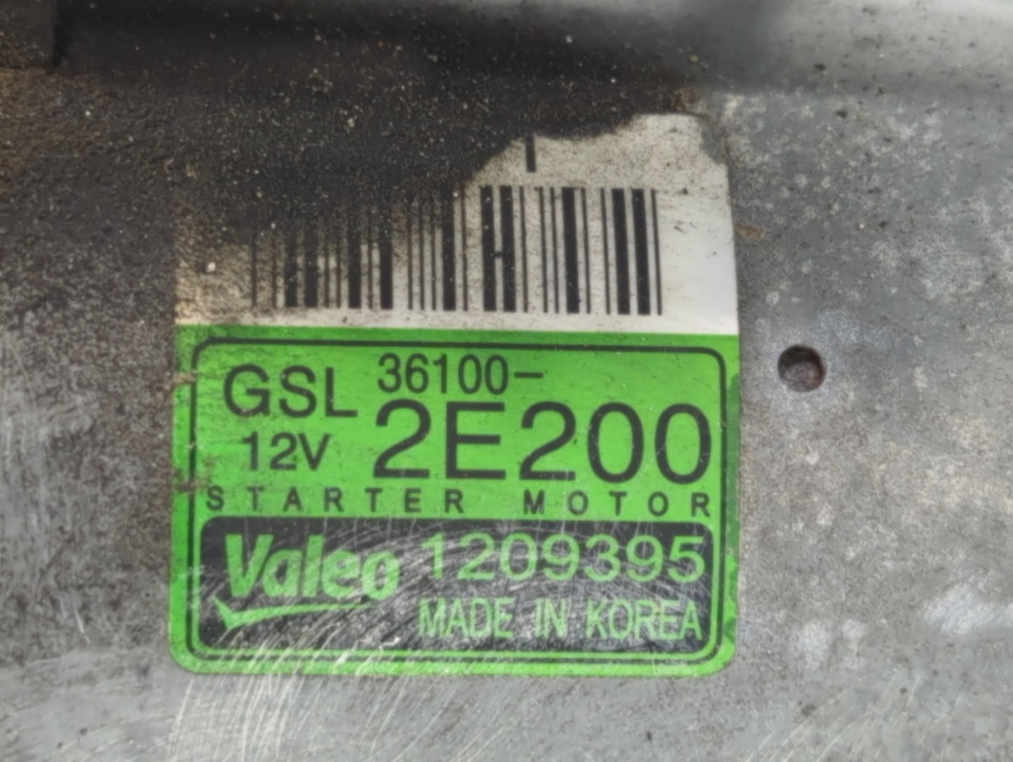2018-2021 Hyundai Kona Car Starter Motor Solenoid OEM P/N:36100-2E200 Fits Fits 2013 2014 2016 2017 2018 2019 2020 2021 2022