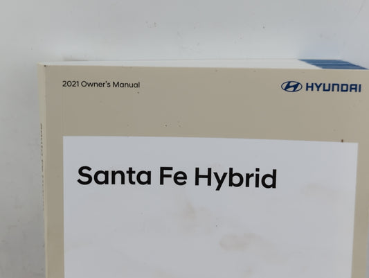 2021 Hyundai Santa Fe Owners Manual Book Guide P/N:LSCO-EU0DA OEM Used Auto Parts