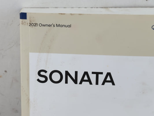 2021 Hyundai Sonata Owners Manual Book Guide P/N:LDVO-EU12A OEM Used Auto Parts