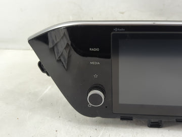2020-2023 Hyundai Sonata Radio AM FM Cd Player Receiver Replacement P/N:96160L0200NVC Fits Fits 2020 2021 2022 2023 OEM Used Auto Parts