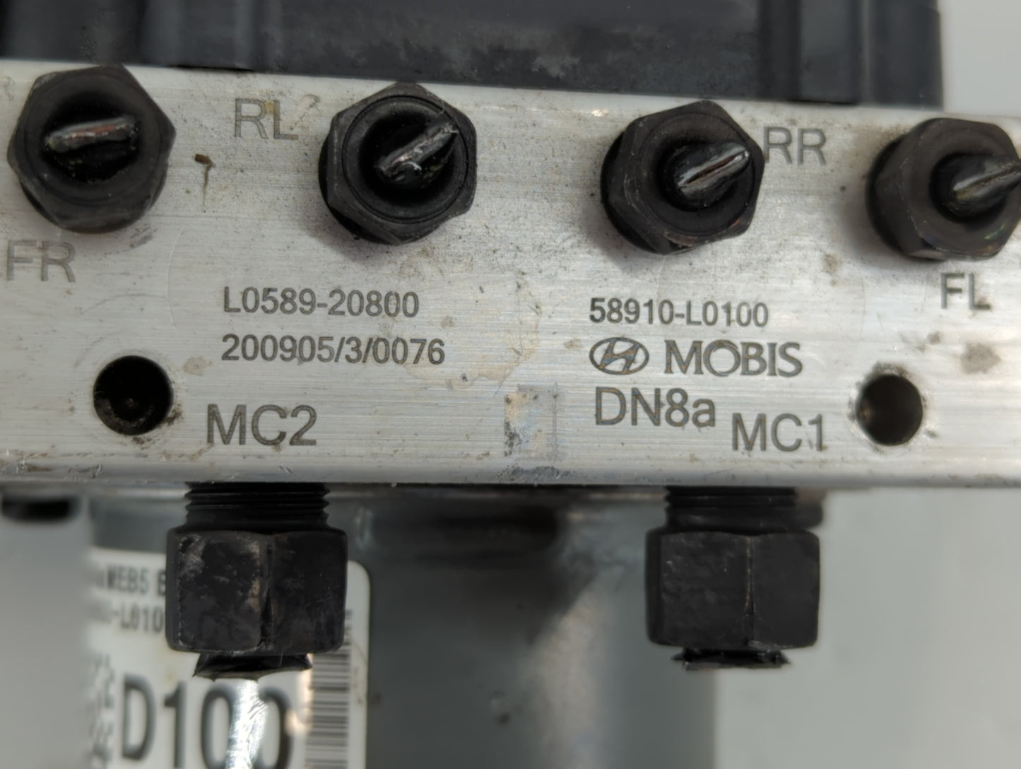 2020-2023 Hyundai Sonata ABS Pump Control Module Replacement P/N:58910-L0100 L0589-20800 Fits Fits 2020 2021 2022 2023 OEM U