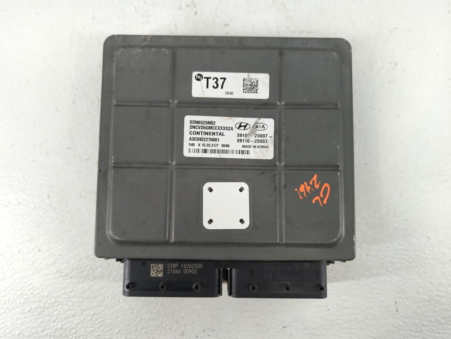 2021 Hyundai Sonata PCM Engine Control Computer ECU ECM PCU OEM P/N:39110-2S037 Fits OEM Used Auto Parts - Oemusedautoparts1