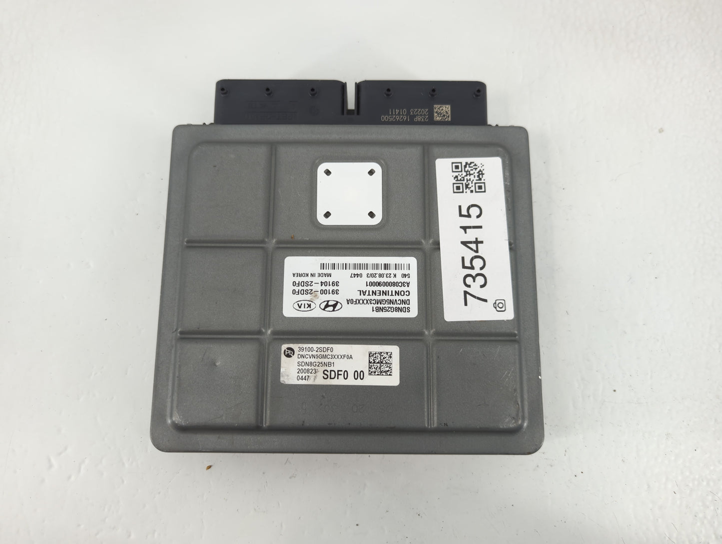 2021 Hyundai Sonata PCM Engine Control Computer ECU ECM PCU OEM P/N:39100-2SDF0 Fits OEM Used Auto Parts - Oemusedautoparts1