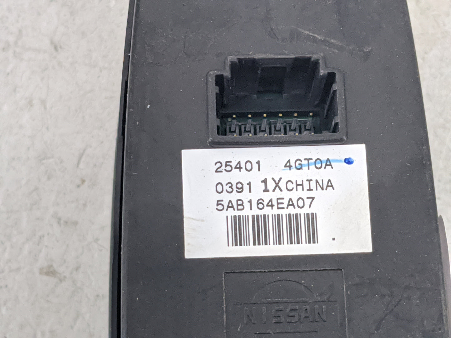 2021 Infiniti Q50 Master Power Window Switch Replacement Driver Side Left P/N:25401 4GT0A Fits OEM Used Auto Parts - Oemused