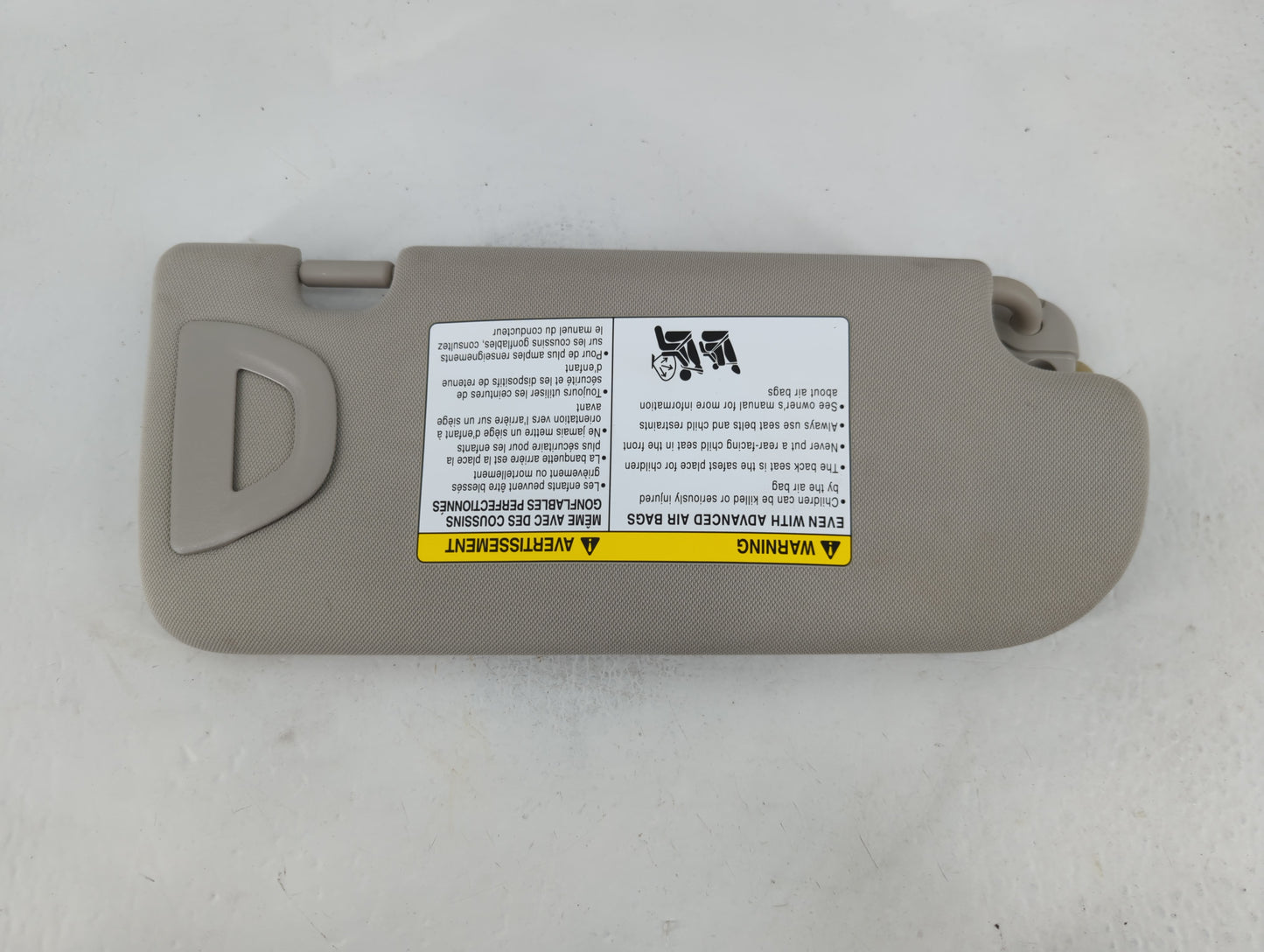 2014-2020 Infiniti Q50 Sun Visor Shade Replacement Driver Left Mirror Fits Fits 2014 2015 2016 2017 2018 2019 2020 OEM Used