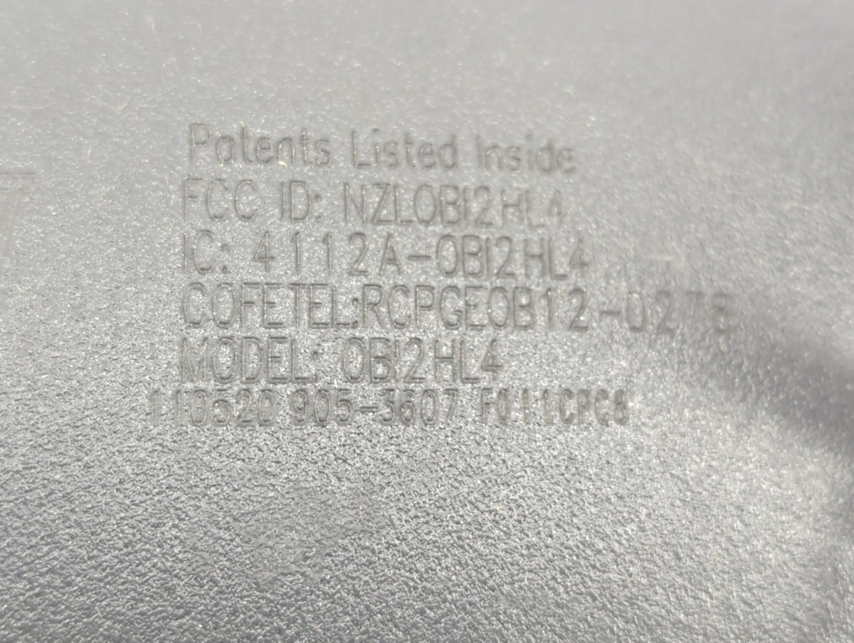 2019-2020 Infiniti Qx50 Interior Rear View Mirror Replacement OEM P/N:NZLOB12HL4 4112A-OB12HL4 Fits OEM Used Auto Parts - Oe