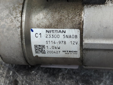 2019-2020 Infiniti Qx50 Car Starter Motor Solenoid OEM P/N:23300 5NA0B Fits Fits 2019 2020 2021 2022 OEM Used Auto Parts