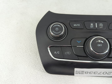 2019-2022 Jeep Cherokee Climate Control Module Temperature AC/Heater Replacement P/N:68285938AF Fits Fits 2019 2020 2021 2022 OEM Used Auto Parts