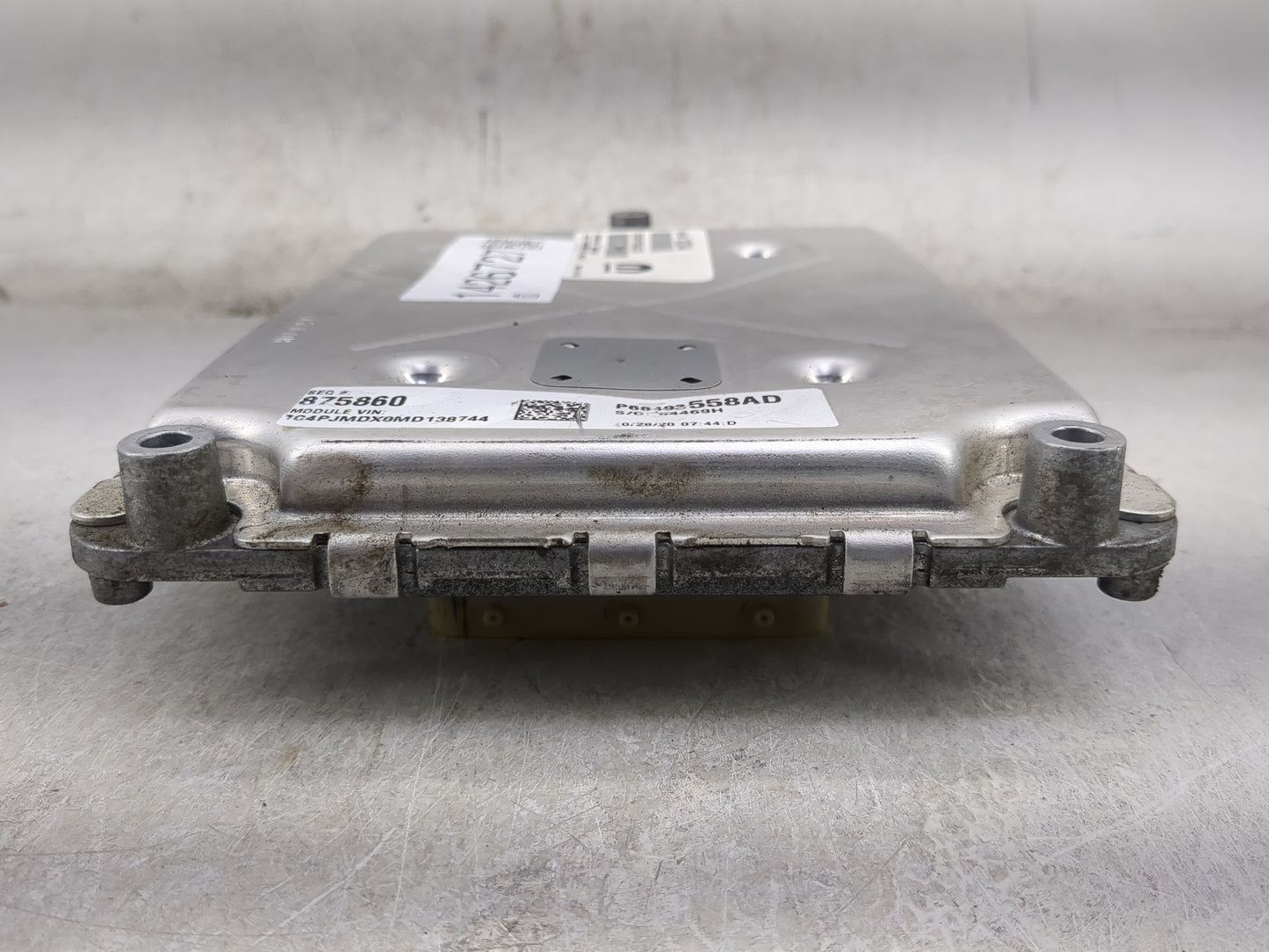 2020-2021 Jeep Cherokee PCM Engine Control Computer ECU ECM PCU OEM P/N:p68434922aa Fits Fits 2020 2021 OEM Used Auto Parts