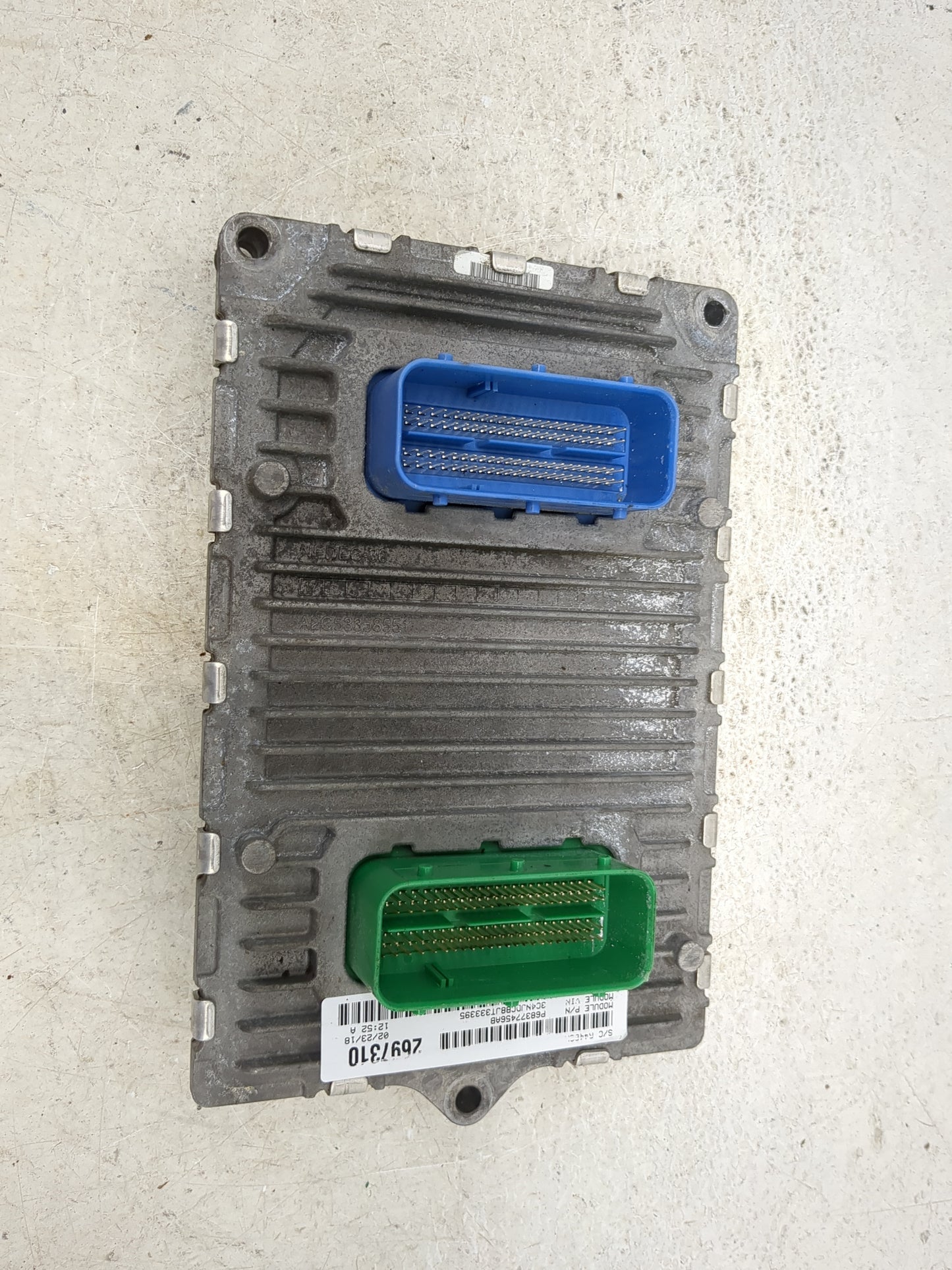 2021 Jeep Compass PCM Engine Control Computer ECU ECM PCU OEM P/N:P68342095AA P50053906, T00EP2060ITBH0, P05188101AD Fits OE