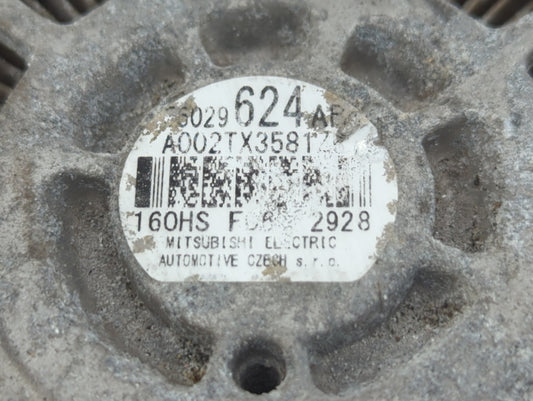 2017-2022 Jeep Compass Alternator Replacement Generator Charging Assembly Engine OEM P/N:56029624 Fits OEM Used Auto Parts