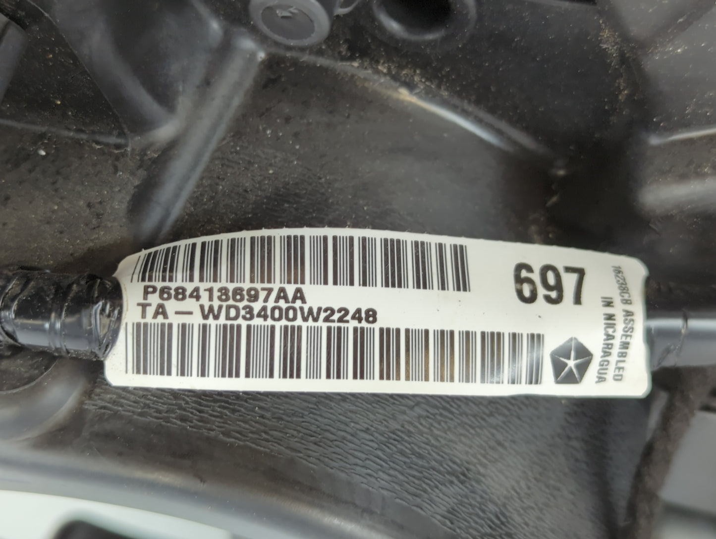 2011-2022 Jeep Grand Cherokee Window Regulator Passenger Front - Oemusedautoparts1.com