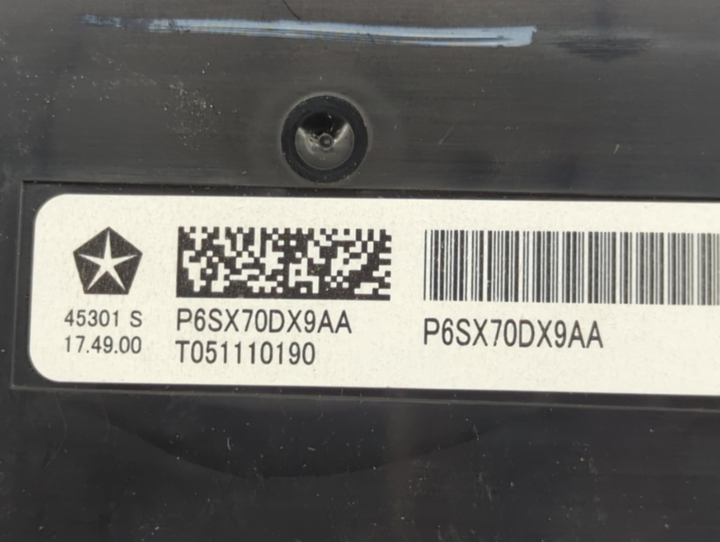 2021-2022 Jeep Wrangler Climate Control Module Temperature AC/Heater Replacement P/N:P6SX70DX9AA Fits Fits 2021 2022 OEM Use