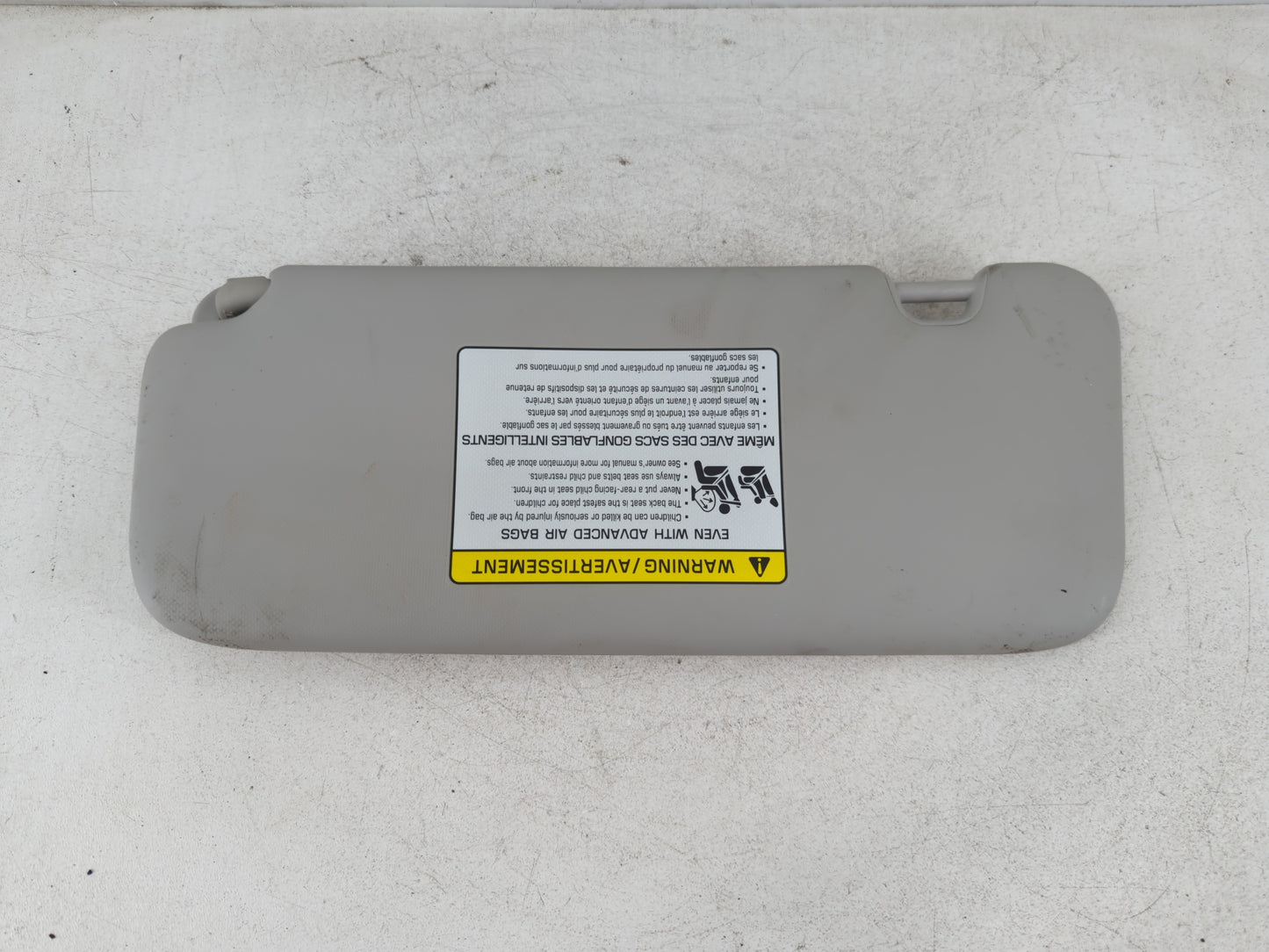 2019-2021 Kia Forte Sun Visor Shade Replacement Passenger Right Mirror Fits Fits 2019 2020 2021 OEM Used Auto Parts - Oemuse