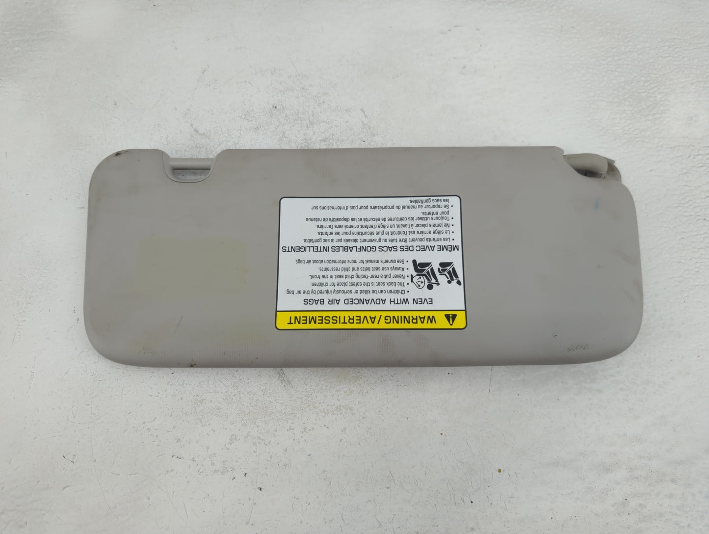 2019-2021 Kia Forte Sun Visor Shade Replacement Driver Left Mirror Fits Fits 2019 2020 2021 OEM Used Auto Parts - Oemusedaut