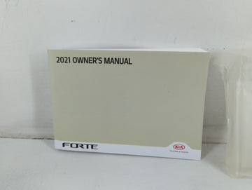 2021 Kia Forte Owners Manual Book Guide P/N:DLS4-EU13B OEM Used Auto Parts