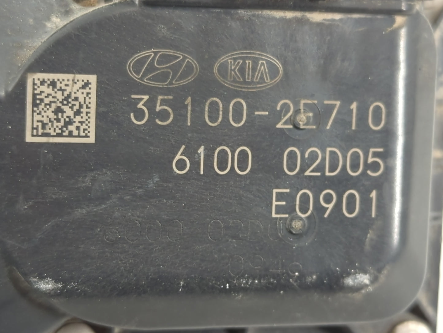 2020-2022 Kia Forte Throttle Body P/N:35100-2E710 Fits Fits 2020 2021 2022 OEM Used Auto Parts - Oemusedautoparts1.com