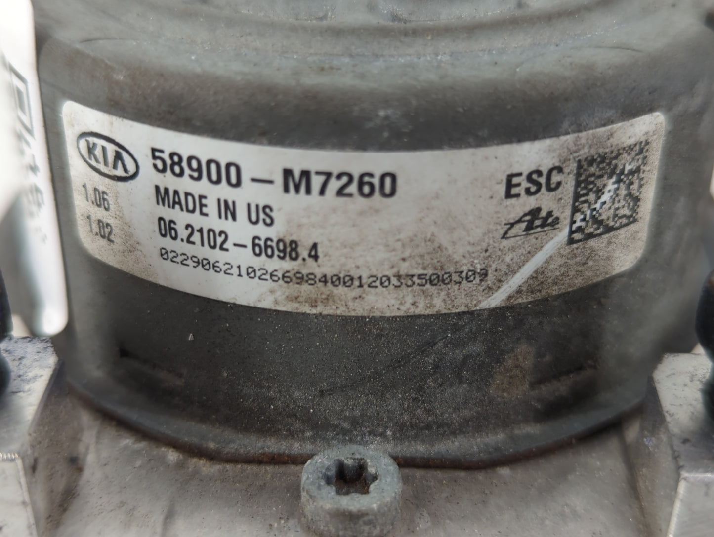 2019-2021 Kia Forte ABS Pump Control Module Replacement P/N:58900-M7260 Fits Fits 2019 2020 2021 OEM Used Auto Parts - Oemus