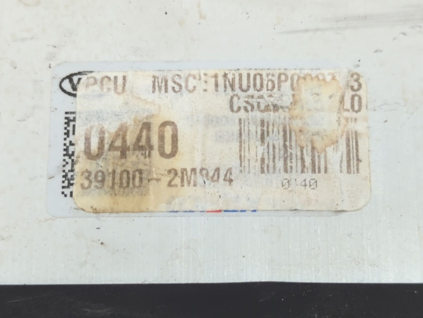 2021 Kia Rio PCM Engine Control Computer ECU ECM PCU OEM P/N:39100-2M044 Fits OEM Used Auto Parts - Oemusedautoparts1.com