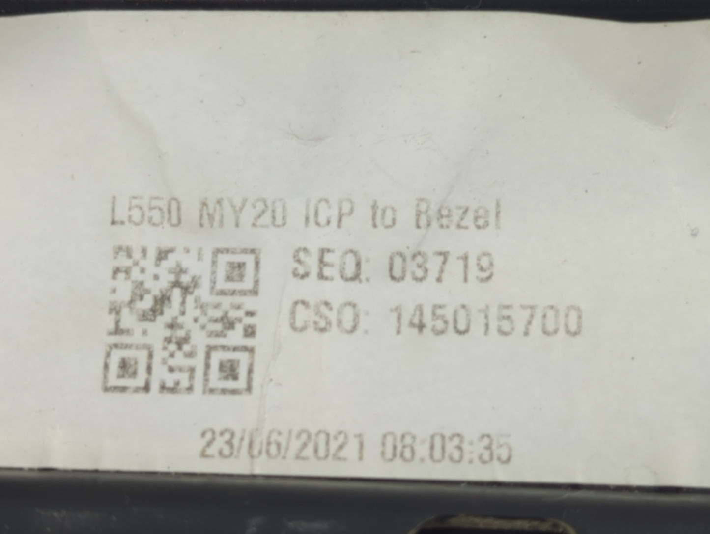 2021 Land Rover Discovery Sport Climate Control Module Temperature AC/Heater Replacement Fits OEM Used Auto Parts - Oemuseda