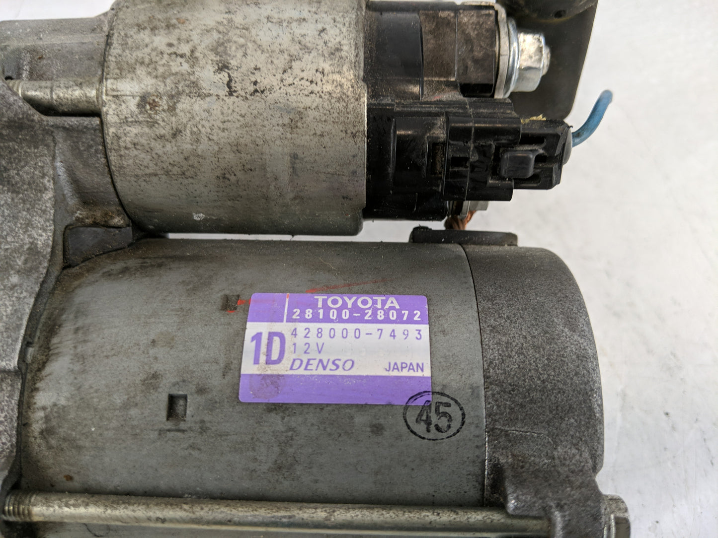 2018-2021 Lexus Nx300 Car Starter Motor Solenoid OEM P/N:28100-28072 Fits Fits 2009 2010 2011 2012 2016 2018 2019 2020 2021