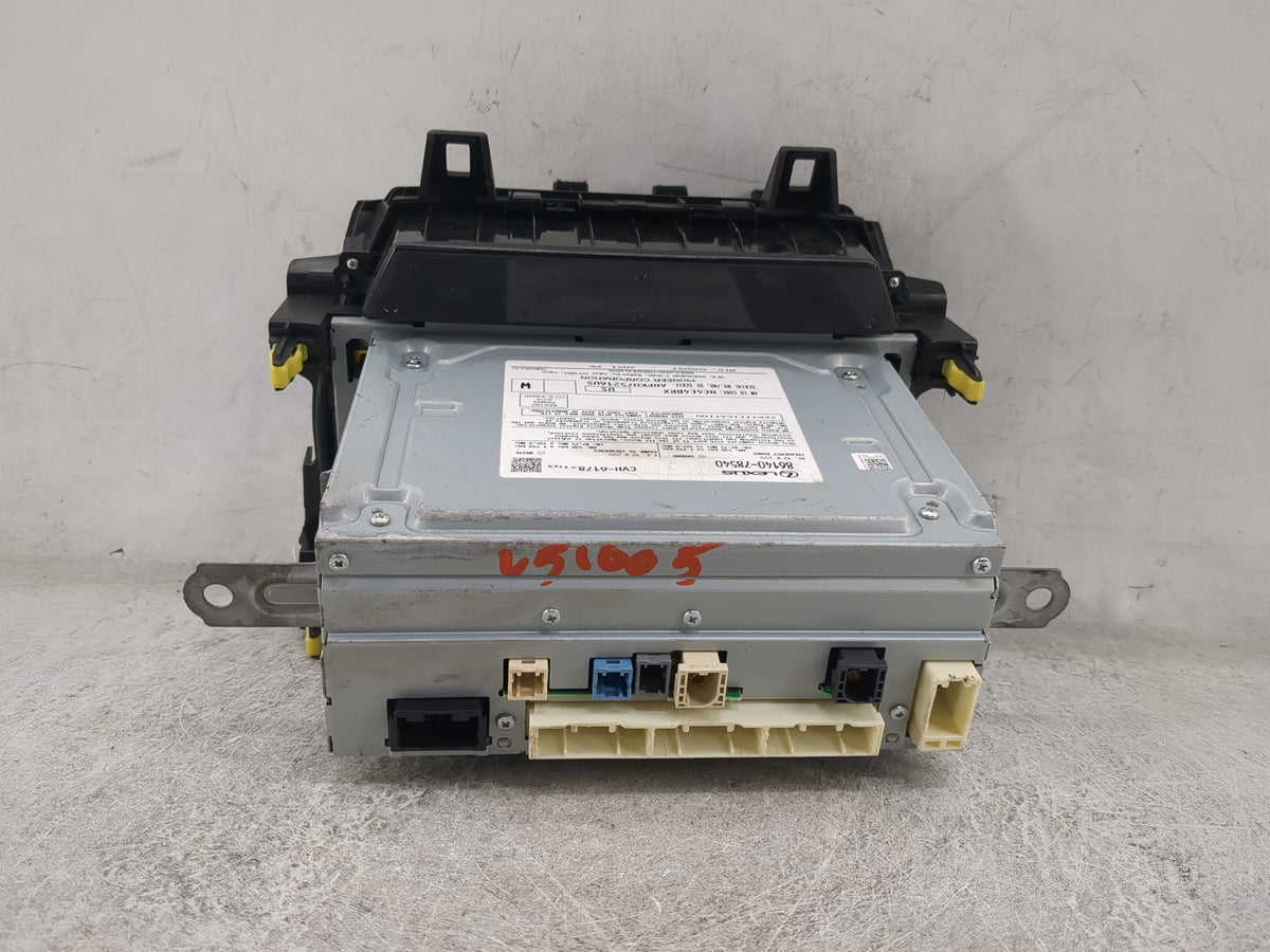 2020-2021 Lexus Nx300 Radio AM FM Cd Player Receiver Replacement P/N:86140-78540 Fits Fits 2020 2021 OEM Used Auto Parts - O