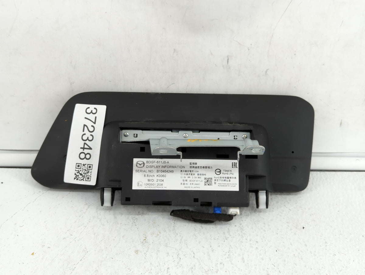 2019-2022 Mazda 3 Information Radio Display Screen - Oemusedautoparts1.com