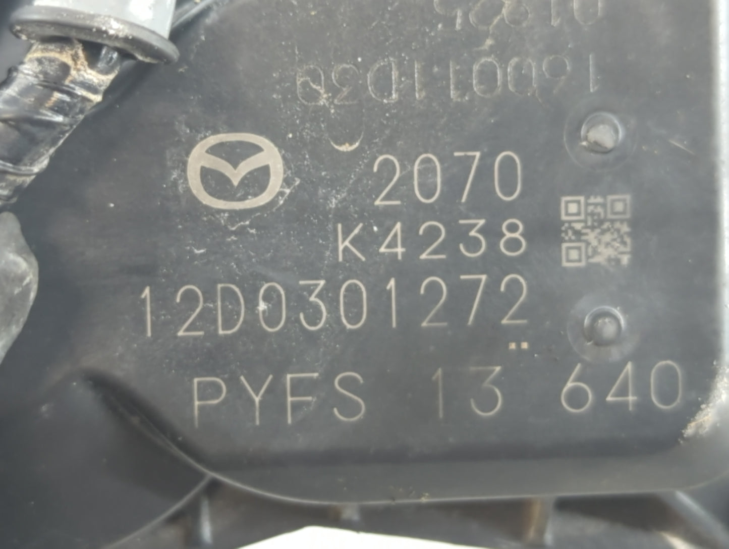 2019-2022 Mazda 3 Throttle Body P/N:12D0301272 Fits Fits 2018 2019 2020 2021 2022 OEM Used Auto Parts - Oemusedautoparts1.co