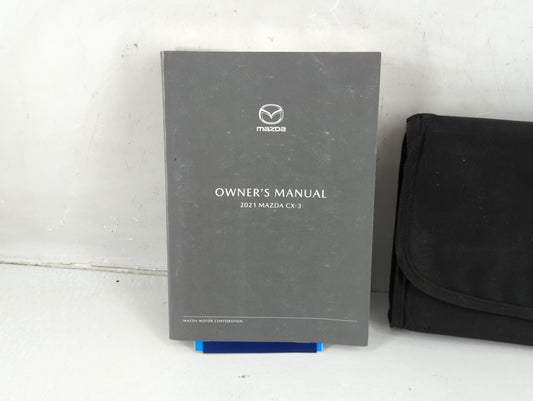 2021 Mazda Cx-3 Owners Manual Book Guide P/N:9999-95-003C-21 OEM Used Auto Parts
